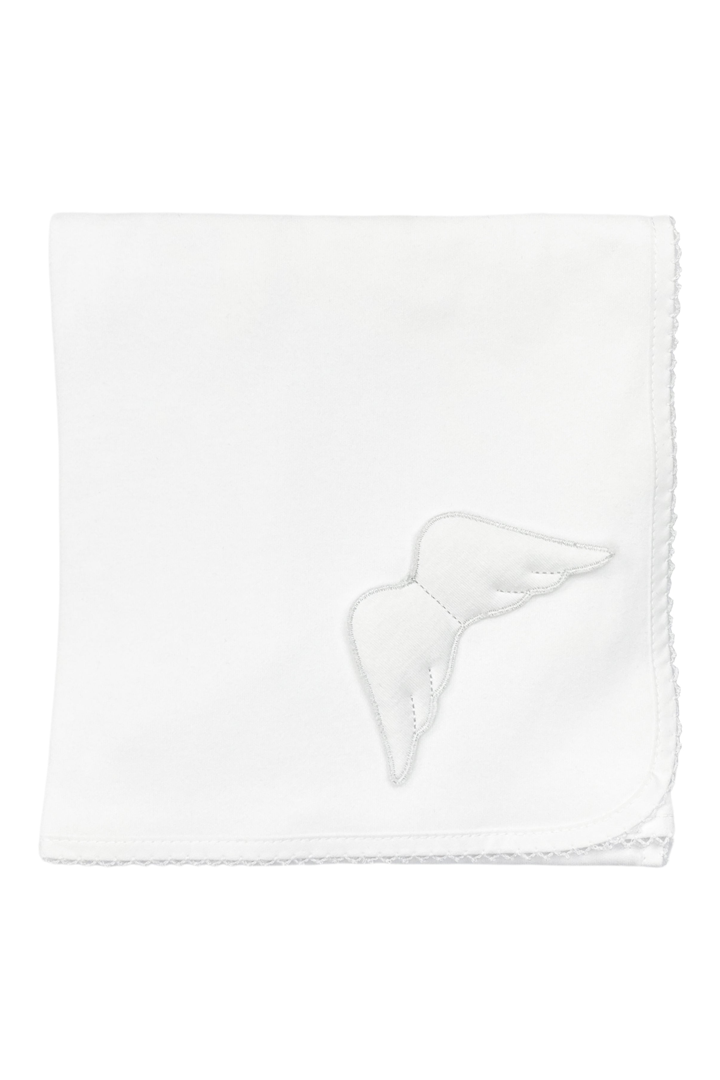 Premium Angel Wing Cotton Blanket - Soft & Breathable Bed Blanket for All Seasons - Cozy Home Decor, Nursery, Guest Room & Dorm Essentials