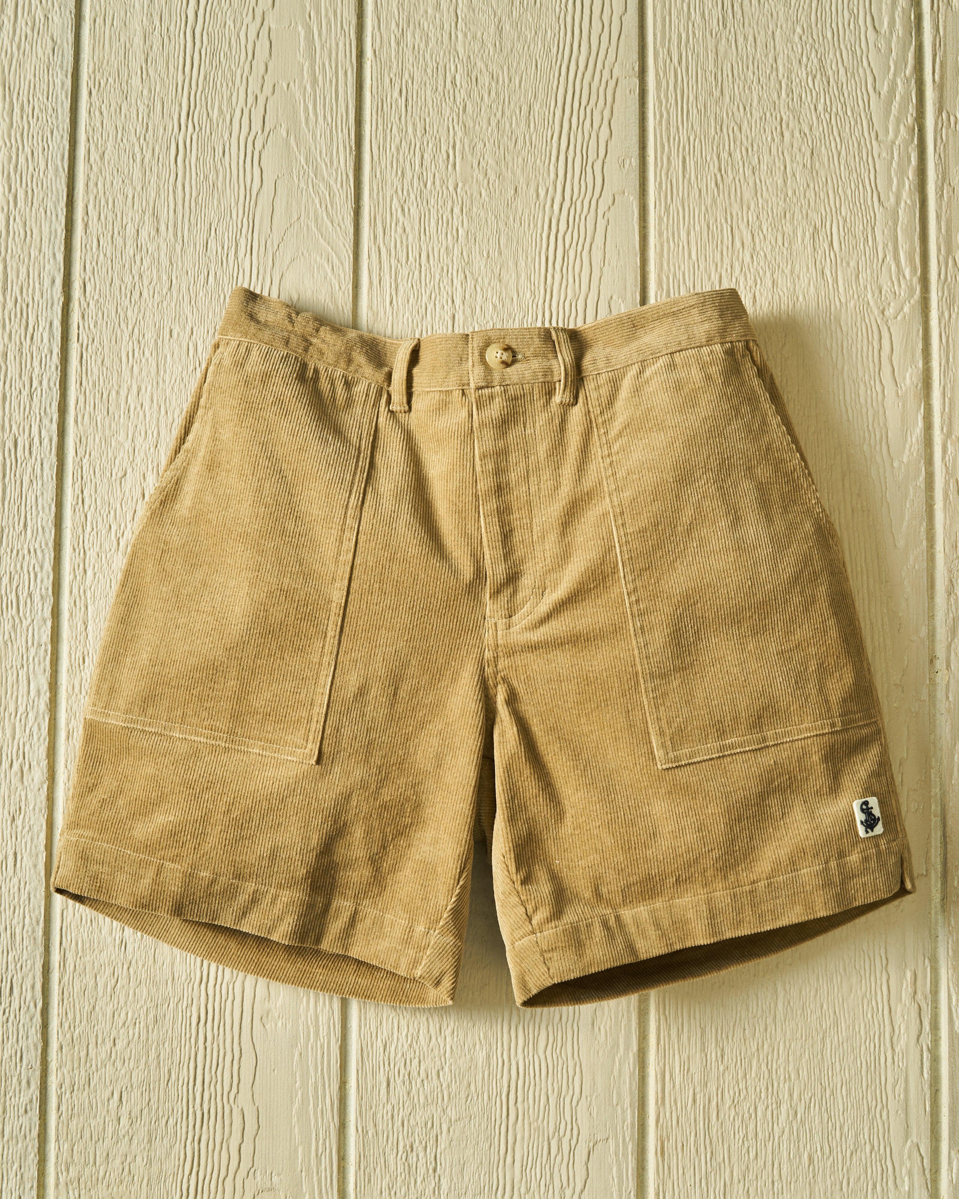 Ventura Shorts for Men - Driftwood Corduroy Comfort Fit Casual Wear | Perfect for Outdoor Activities, Travel & Everyday Use