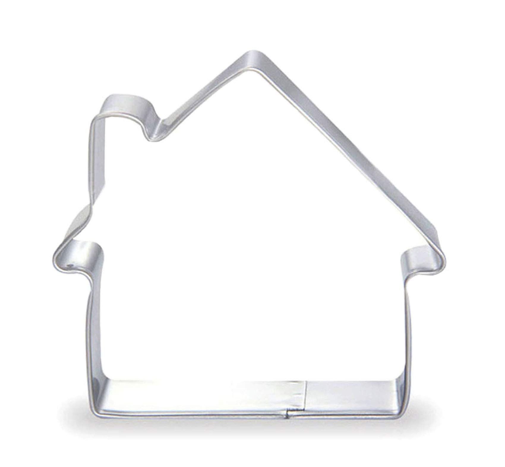 House Shaped Cookie Cutter - Stainless Steel Baking Tool for Christmas, Halloween, Home Decor DIY - Perfect for Holiday Cookies, Cake Decorating & Gift Giving