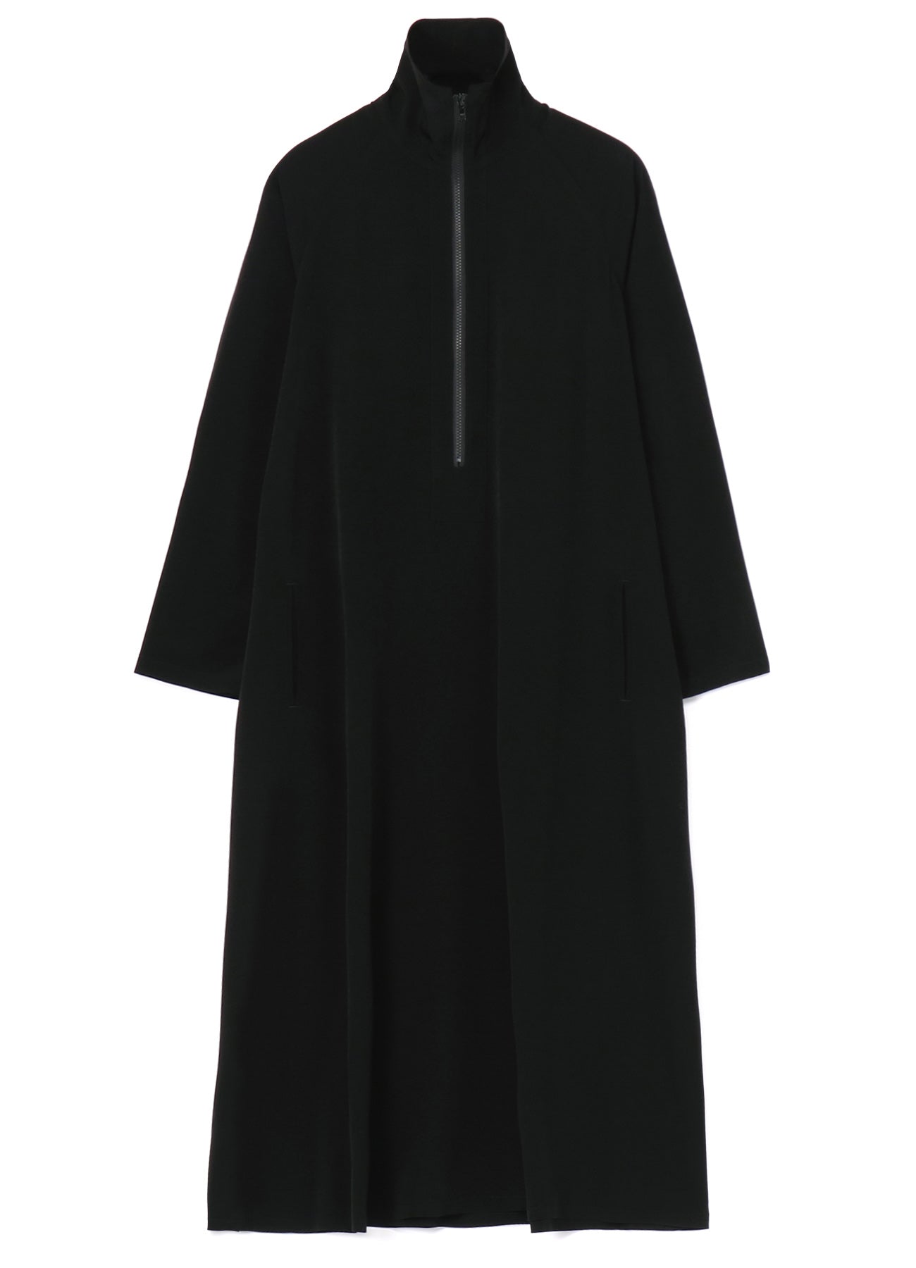 Elegant Crepe de Chine Half Zip Dress for Women | Comfortable & Stylish Casual Wear | Perfect for Office, Brunch & Date Nights
