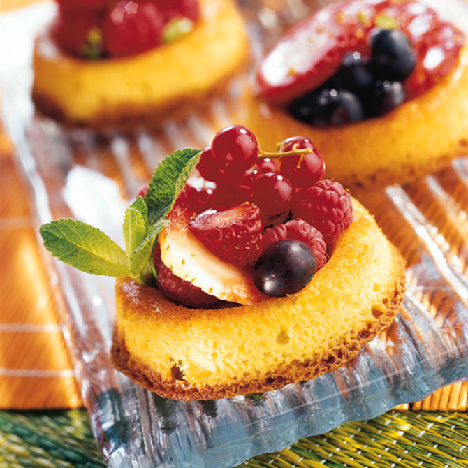 Flexipan Savarin 24-Cavity Silicone Mold for Baking - Perfect for Cakes, Bread, and Desserts - Non-Stick & Heat Resistant Baking Pan for Home Bakers