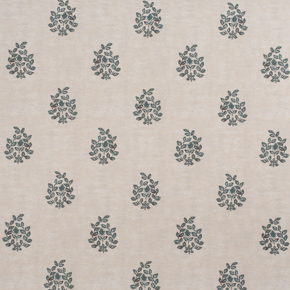 Stylish Somborne Wreath Wallpaper in Teal - Perfect for Living Room, Bedroom & Home Decor
