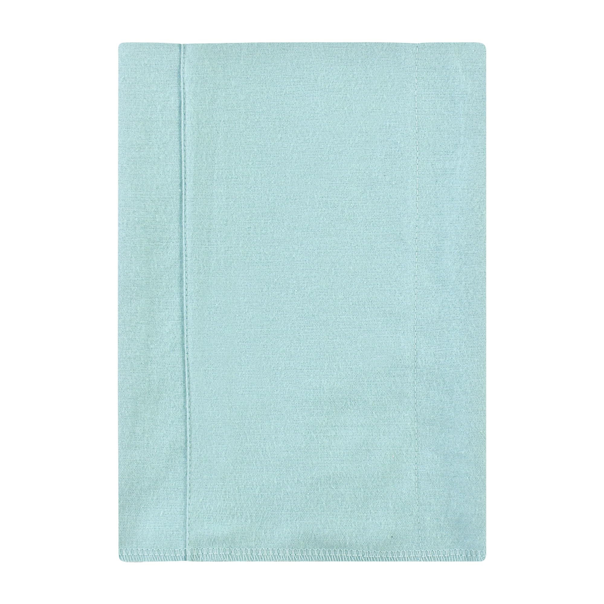Hudson Baby Unisex Cotton Flannel Burp Cloths - Soft 4 Pack for Newborns & Infants - Plant Print Design - Perfect for Feeding, Spit-Up & Diaper Changing Essentials