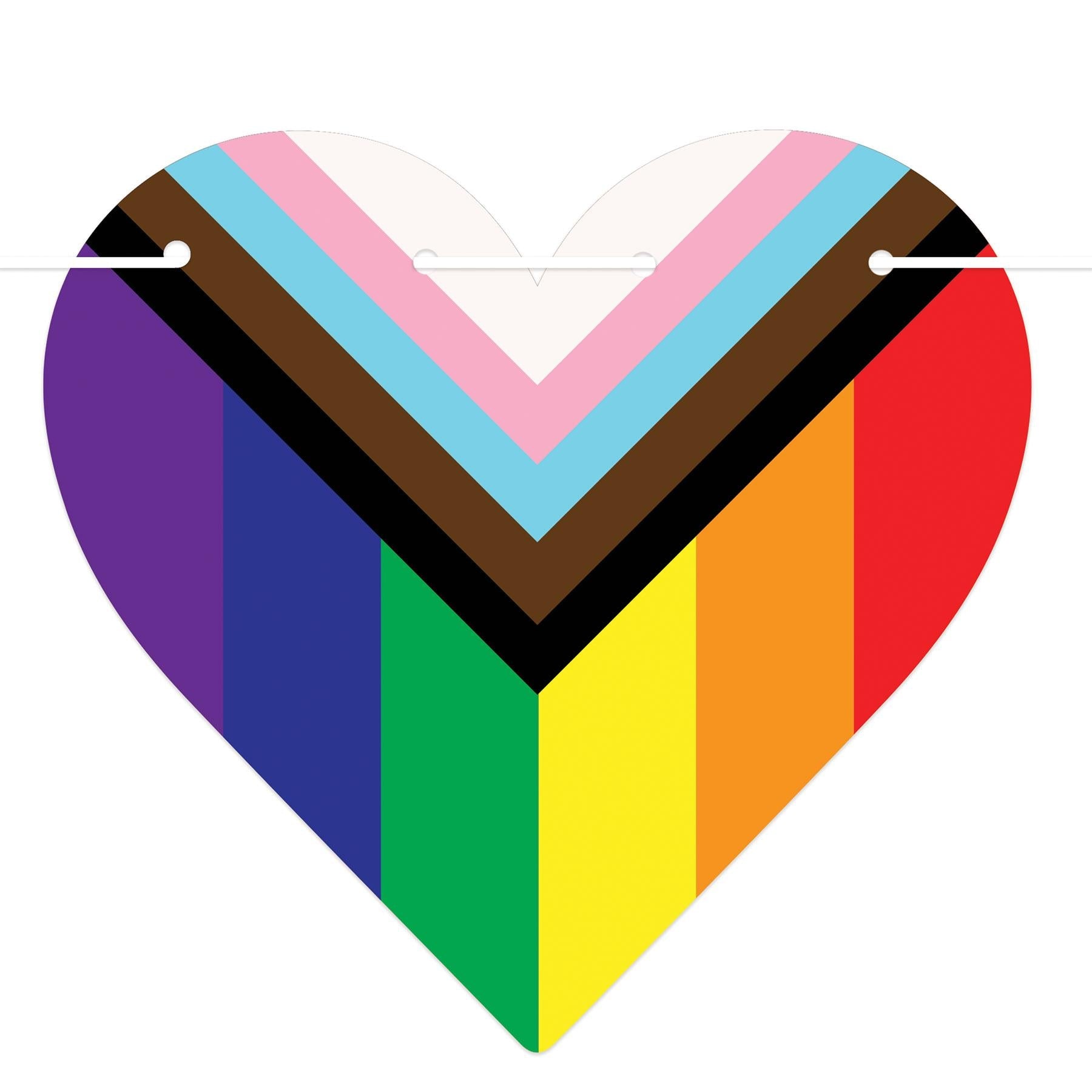 12 Pack Beistle Love Is Love Party Streamers - Colorful Rainbow Decorations for Pride Events, LGBTQ+ Celebrations, and Birthday Parties