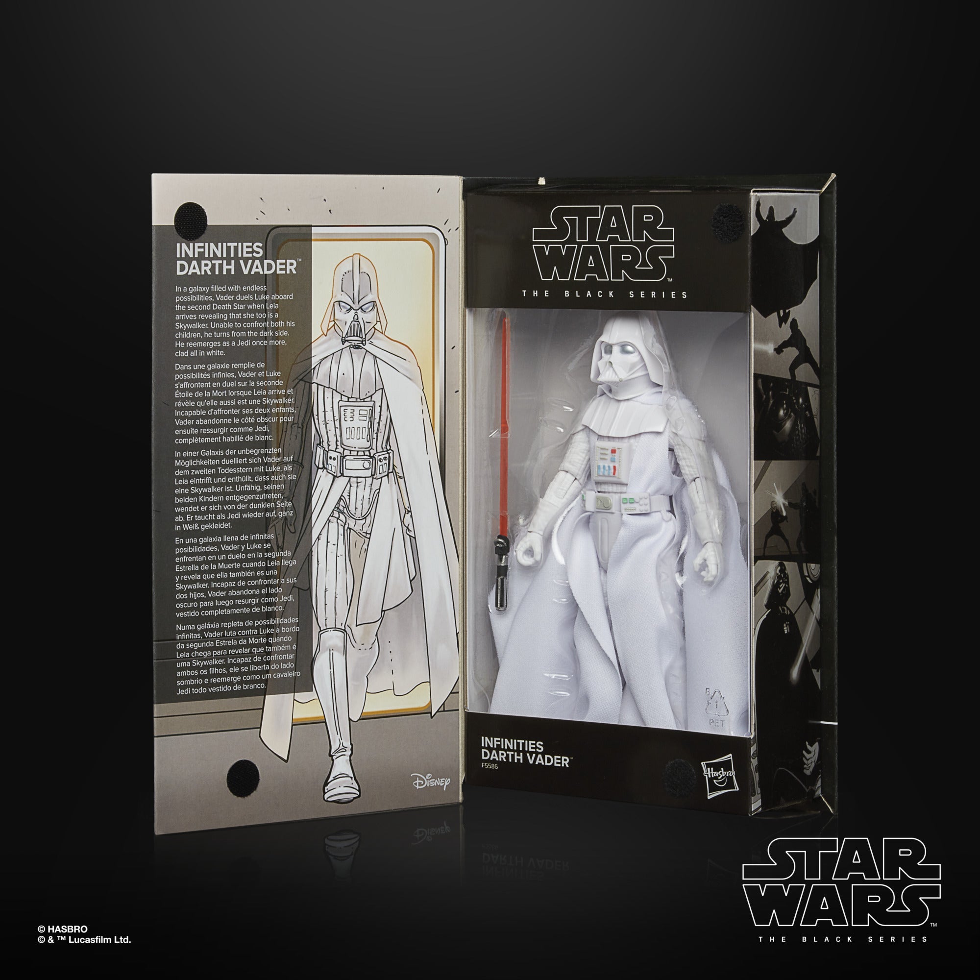 Star Wars The Black Series Infinities Darth Vader Return of the Jedi 6-Inch Action Figure - Collectible Toy for Display, Gift for Fans, Star Wars Movie Collection