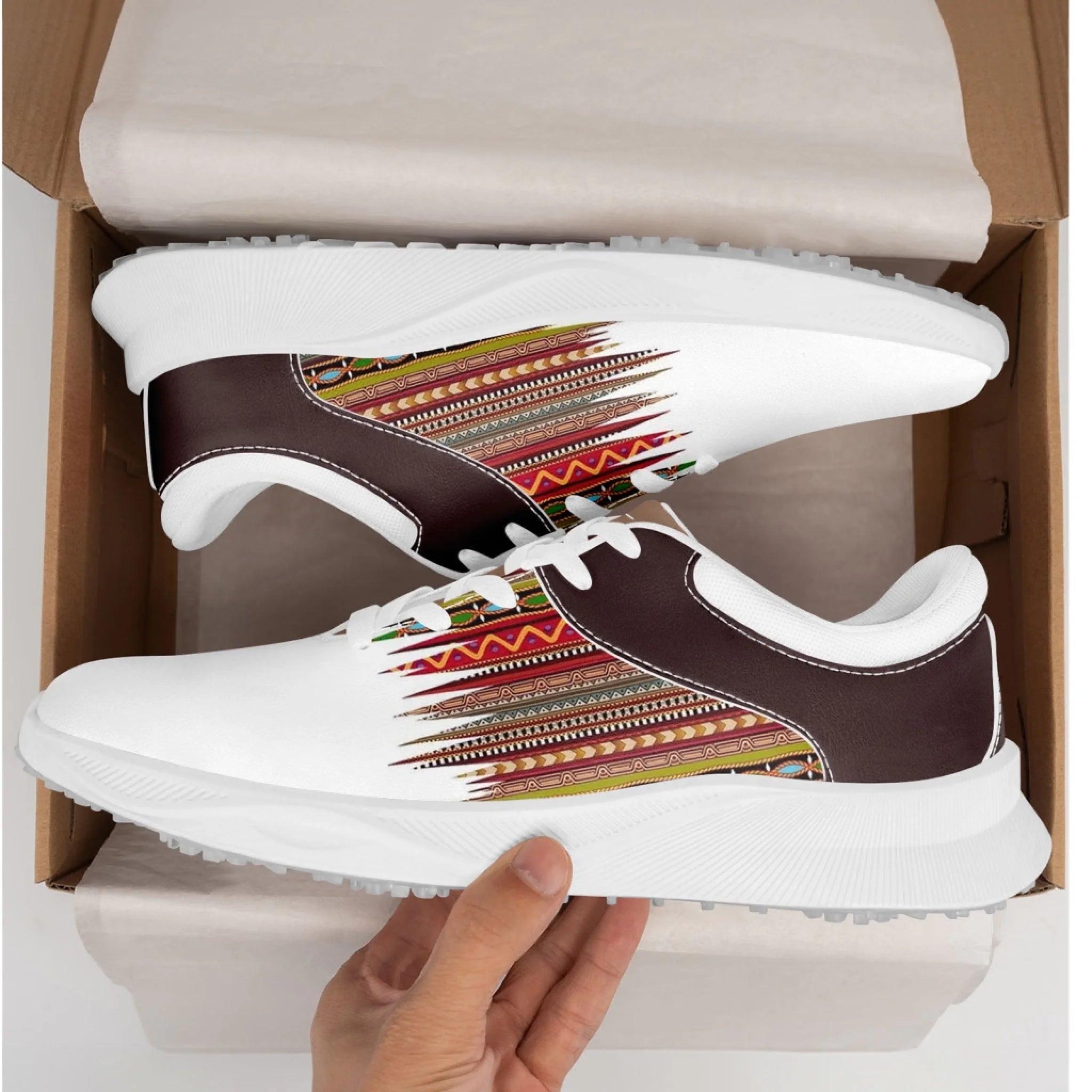 Custom Golf Performance Sneakers for Men & Women - Personalized Durable Athletic Shoes for POD Resellers - Perfect for Golfing, Walking & Casual Wear - FN062 25020099 4