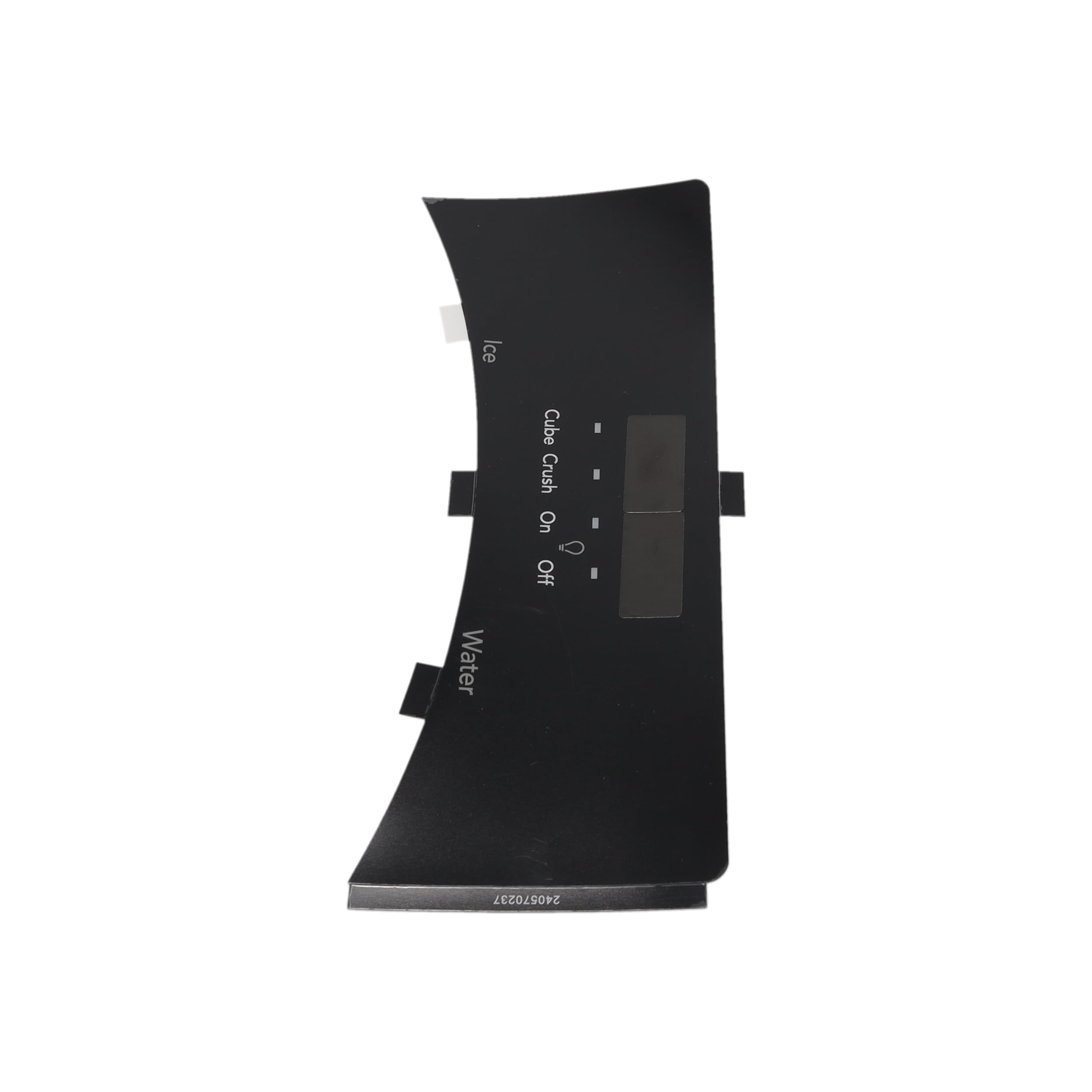Refrigerator Dispenser Overlay Module Cover Replacement Parts 240570206 240570237 - Compatible with Various Refrigerator Models for Easy DIY Repair and Maintenance