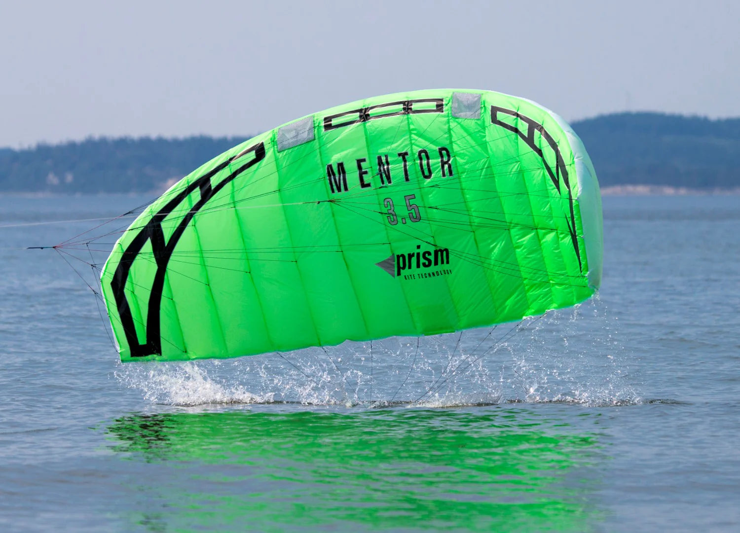 Prism Mentor 3.5 Power Kite - Best Stunt Kite for Beginners & Adults - Durable Outdoor Sport Kite for Beach, Park & Windy Day Activities