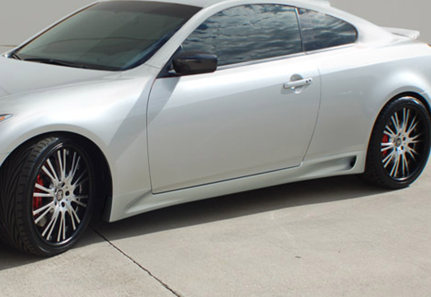 2008-2010 Infiniti G37 Stillen Side Rocker Skirts - KB11925 | Aerodynamic Body Kit for Enhanced Style & Performance | Perfect for Car Enthusiasts & Custom Builds