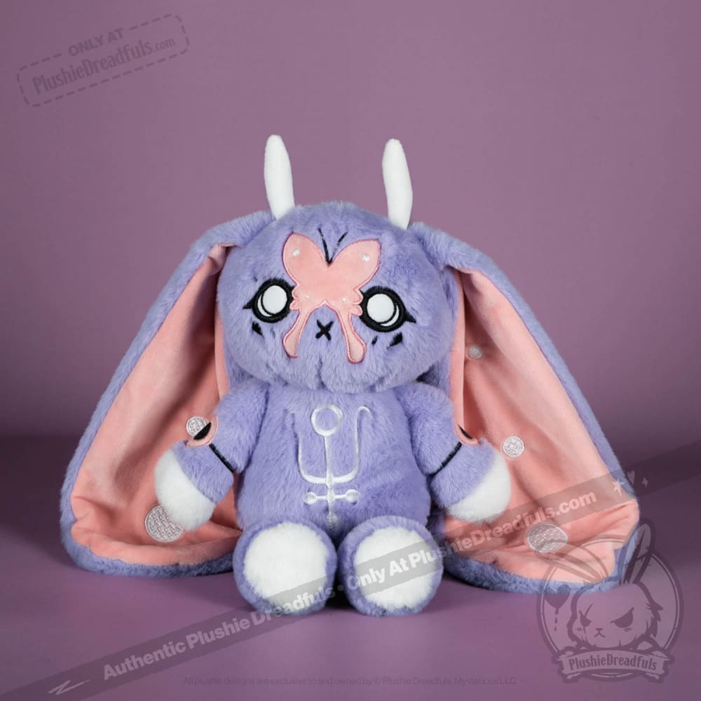 Plushie Dreadfuls Lupus Rabbit Stuffed Animal - Soft Cuddly Plush Toy for Kids & Adults, Perfect for Gifts, Comfort, and Lupus Awareness
