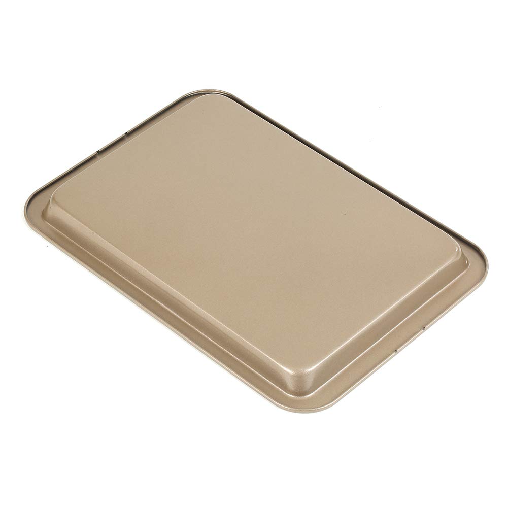 Non-Stick Baking Sheet Set - Quarter & Half Sheet Pans, Cookie Sheets, Jelly Roll Pan for Toaster Oven - Perfect for Cookies, Cakes, Roasting & Meal Prep - Walooza Premium Bakeware Collection