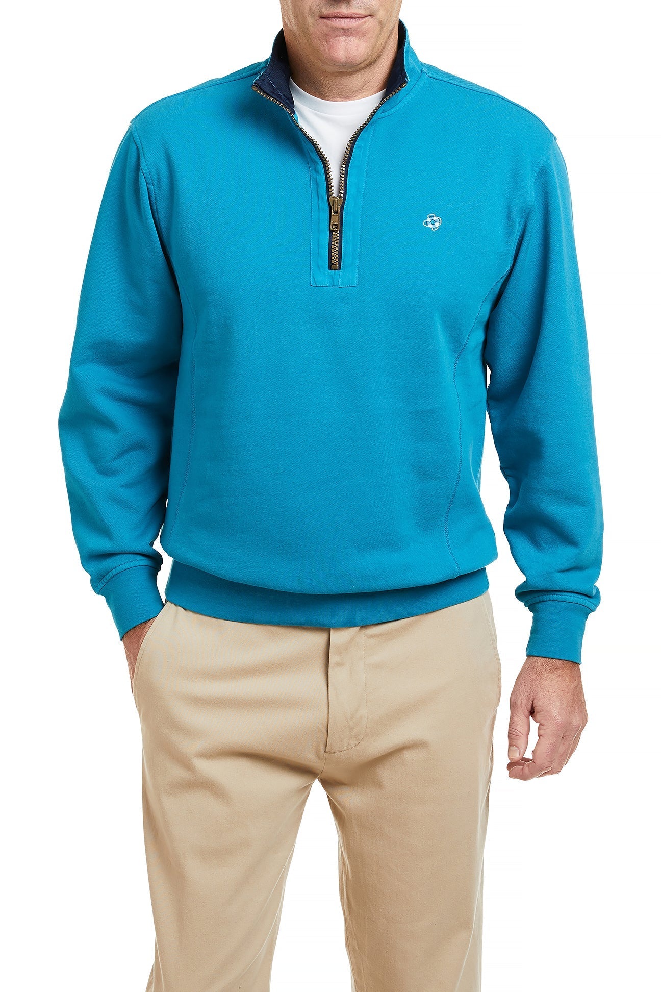 Breakwater Quarter Zip Marine Fleece Pullover - Lightweight & Water-Resistant for Outdoor Adventures & Casual Wear