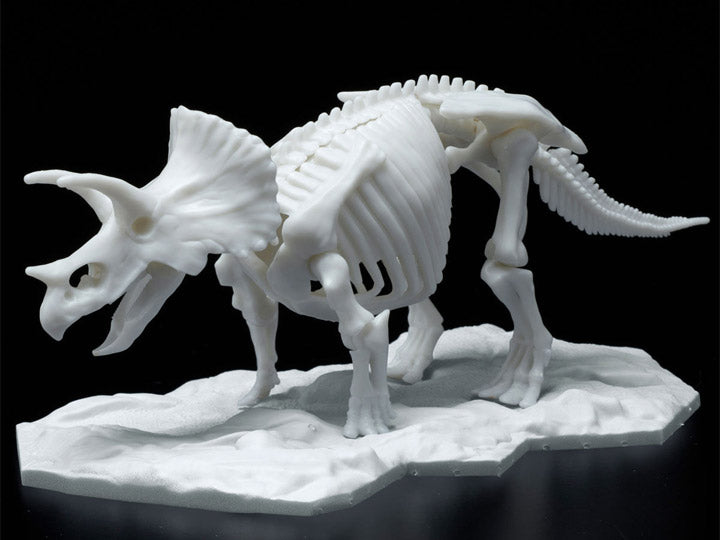 Bandai Dinosaur Limex Skeleton Triceratops Model Kit - Premium Build-Your-Own Dinosaur Fossil Replica for Collectors & Science Enthusiasts | Perfect for Home Decoration, Educational Display & STEM Learning Activities