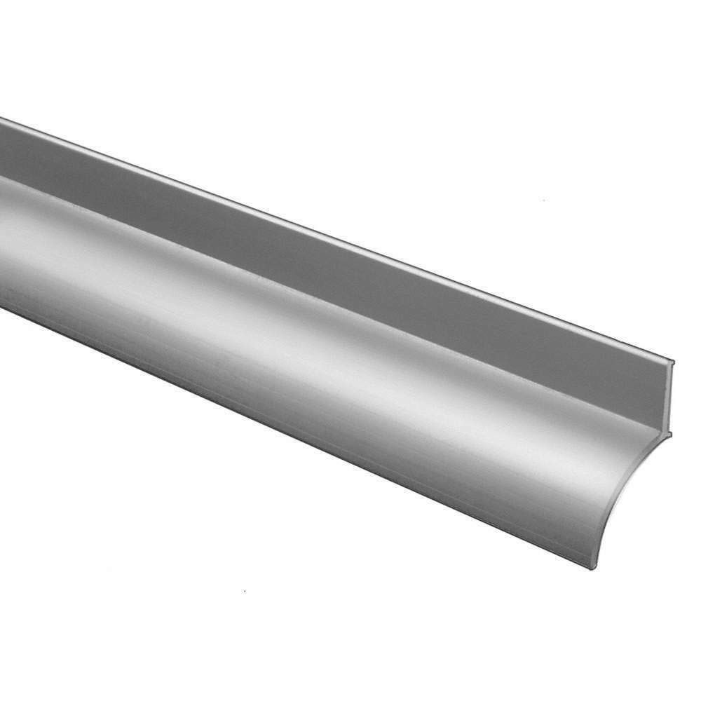 NATIONAL GUARD 76-Inch Silver Aluminum Door Drip Edge - Weatherproof Threshold Seal for Exterior Doors | Perfect for Home Entryways, Patio Sliders & Storm Door Protection