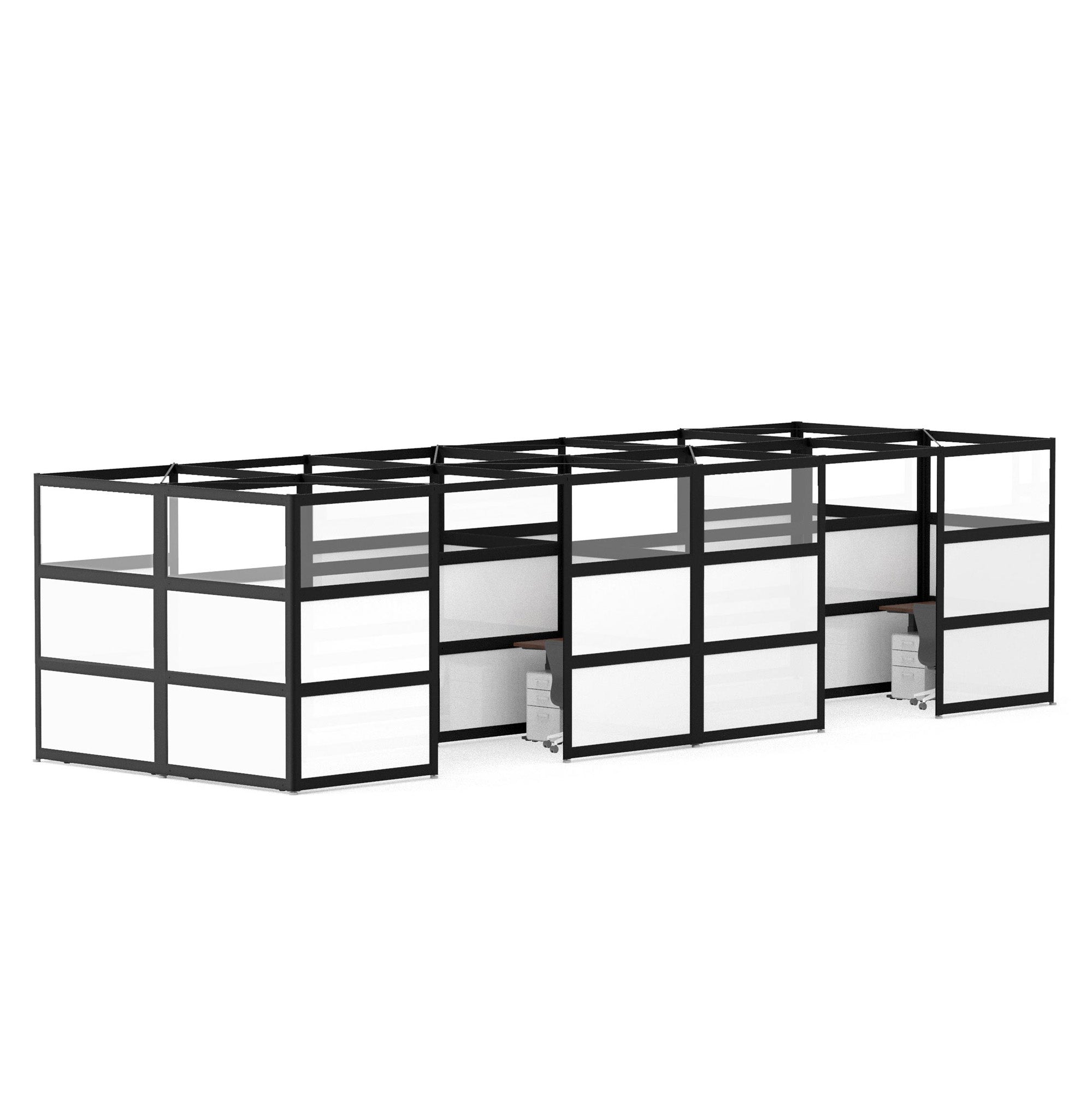 PoppinSpaces Hive Space for 8 - Modular Office Desk Organizer for Home & Office - Perfect for Pens, Pencils, Markers & Stationery Storage
