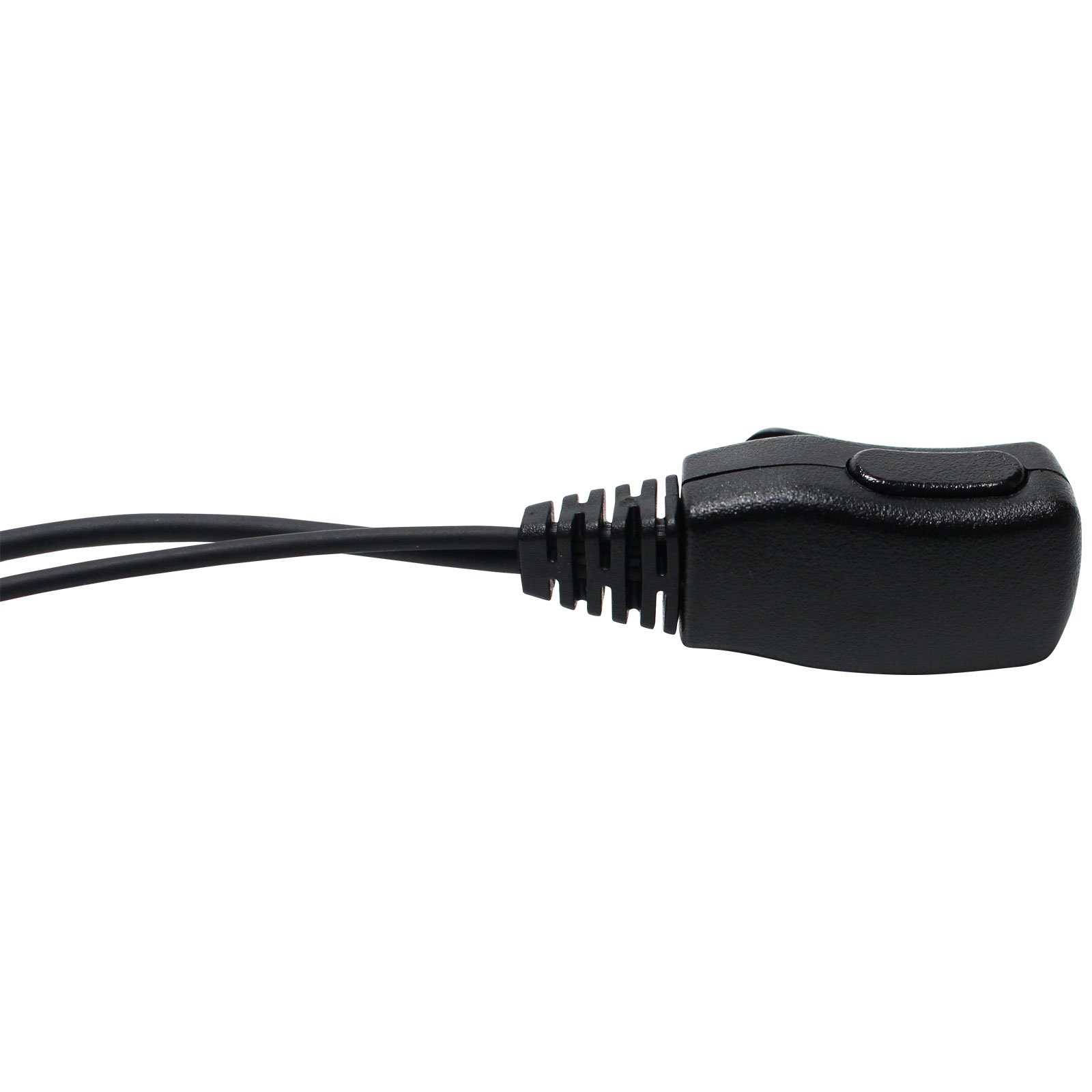 Motorola MAG ONE FBI Earpiece Replacement with PTT Microphone - Acoustic Earphone for MAG ONE Radios - Security Surveillance Headset for Law Enforcement, Bodyguards & Event Staff - Ideal for Covert Operations & Crowd Control