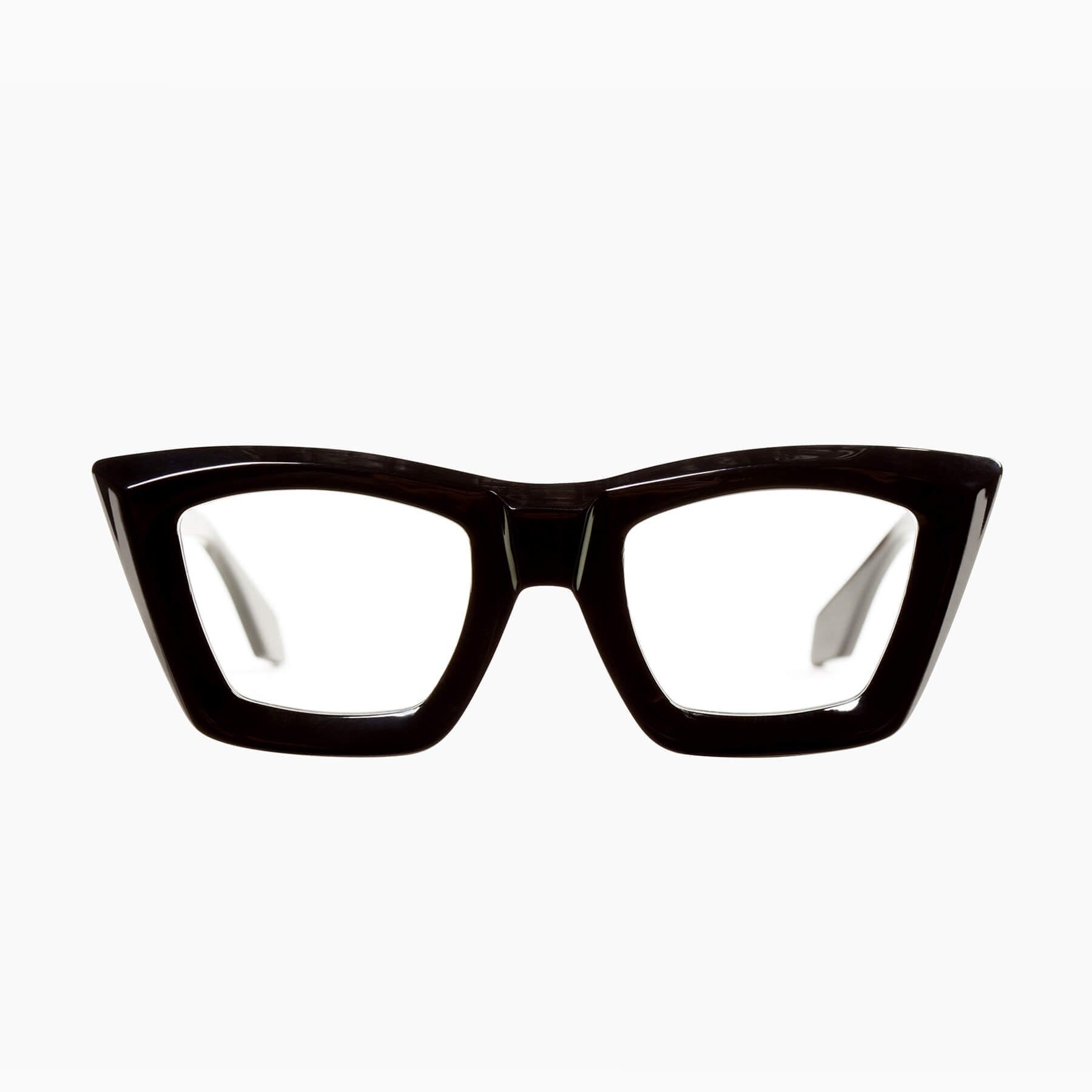 Gloss Black / Clear Blue Blocker Lens
