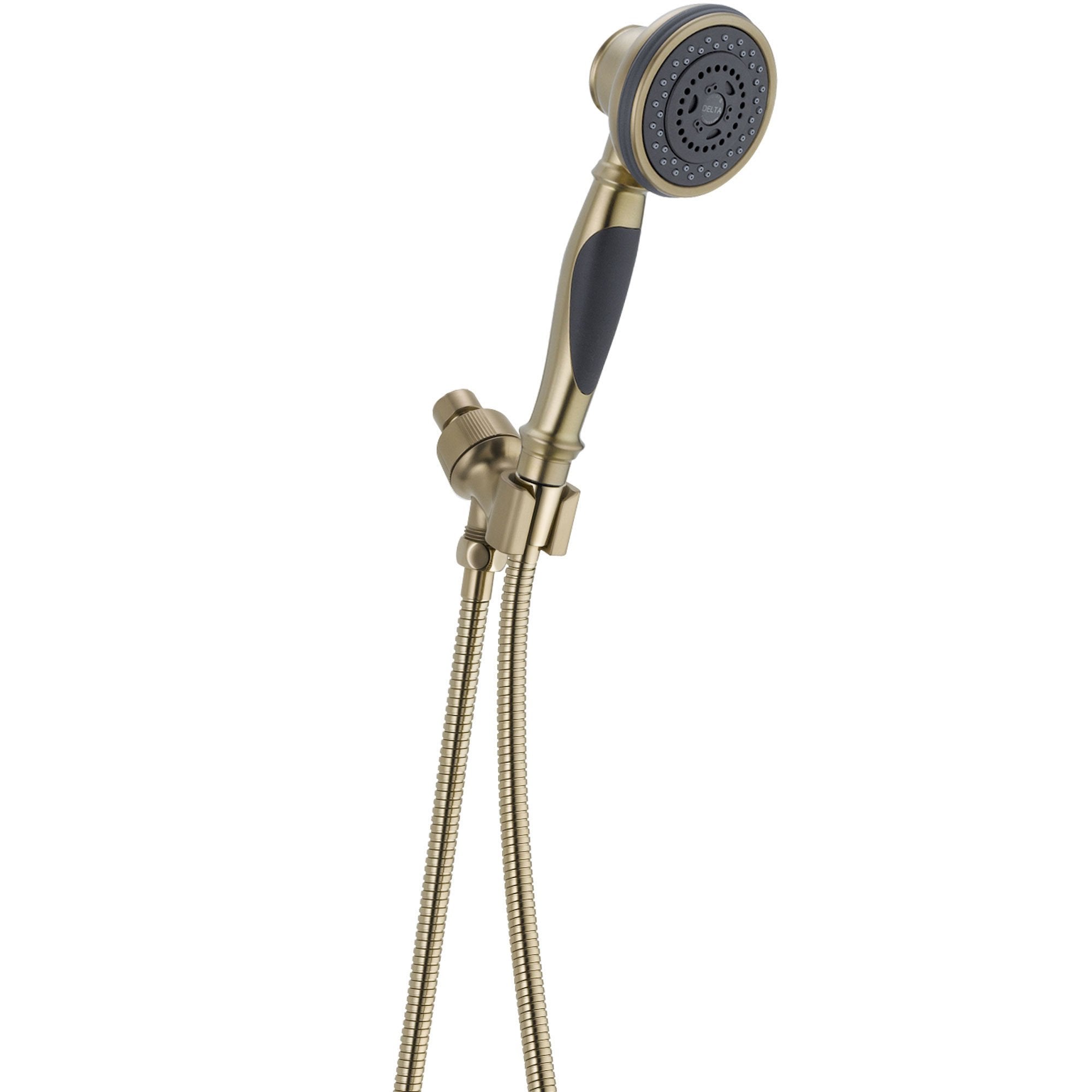 Delta 3-Spray Champagne Bronze Shower Arm Mount Handheld Shower Head 572986 - Perfect for Bathroom Renovation & Spa-Like Shower Experience