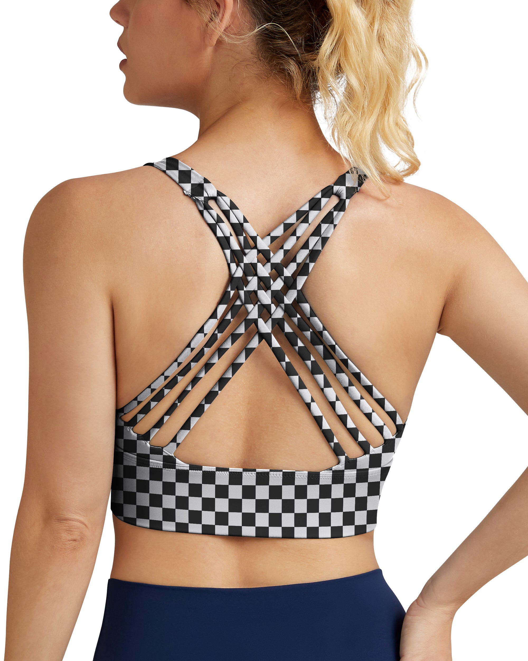 Medium Support Free To Be Sport Bra 77889B - High-Quality Women's Workout Bra for Yoga, Running & Gym