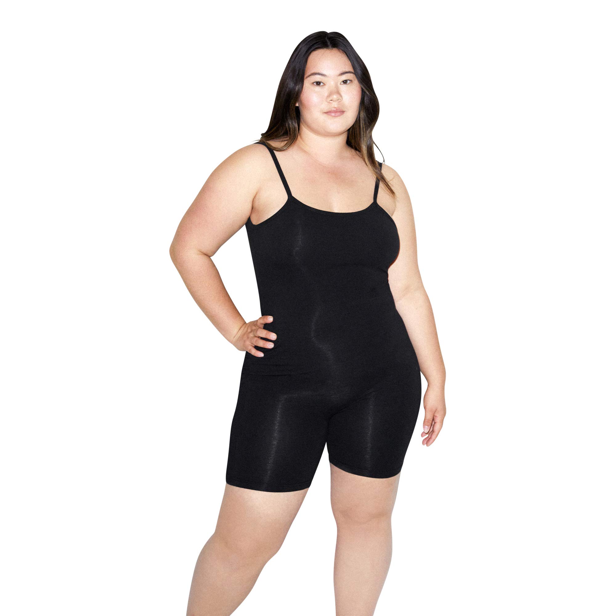 American Apparel Women's Cotton Spandex Sleeveless Tank Top - Soft Stretchy Casual Wear for Gym, Yoga & Summer Outfits