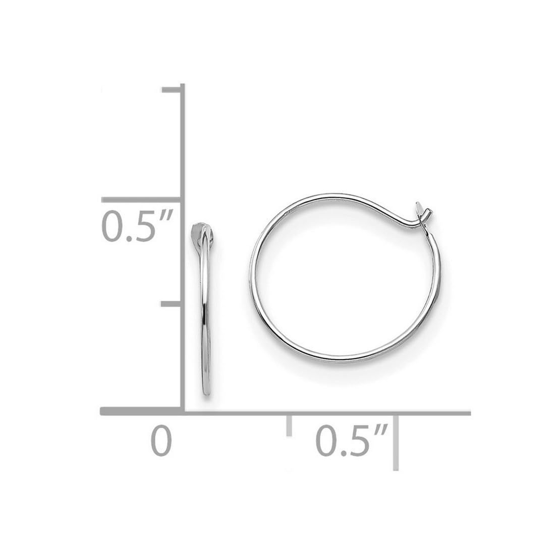 14K Gold Small Endless Hoop Earrings for Women - Dainty Minimalist Hoops, Everyday Wear, Gift for Her | Perfect for Work, Date Night & Special Occasions