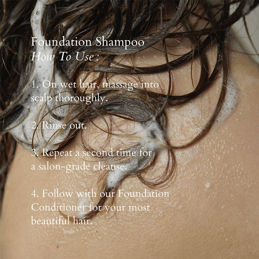 Best Foundation Shampoo for Hair Growth & Volume - Natural & Organic Hair Care for Men & Women - Perfect for Daily Use & Damaged Hair Repair
