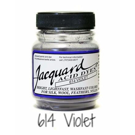 Premium Jacquard Acid Dyes - 1/2 oz (14g) Vibrant Fabric Dye for Silk, Wool & Nylon - Professional Textile Coloring for DIY, Tie-Dye & Fiber Arts Projects