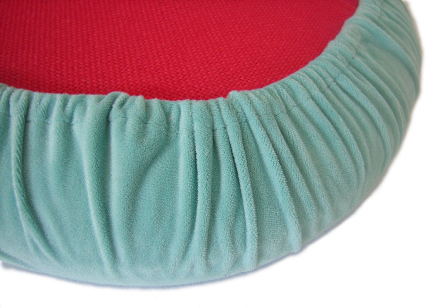 Turquoise Slip-On Cushion Cover for Saarinen Tulip Side Chair - Comfortable & Stylish Seat Protector for Dining Room, Office, or Lounge Decor