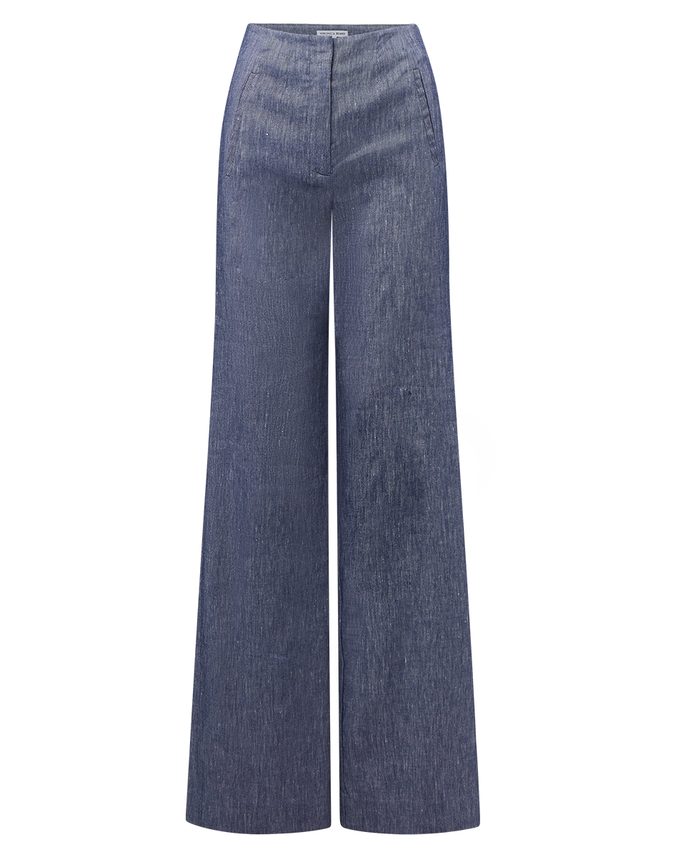 Jude Wide Leg Linen Pants for Women - Comfortable High Waisted Summer Trousers - Perfect for Beach, Vacation & Casual Wear
