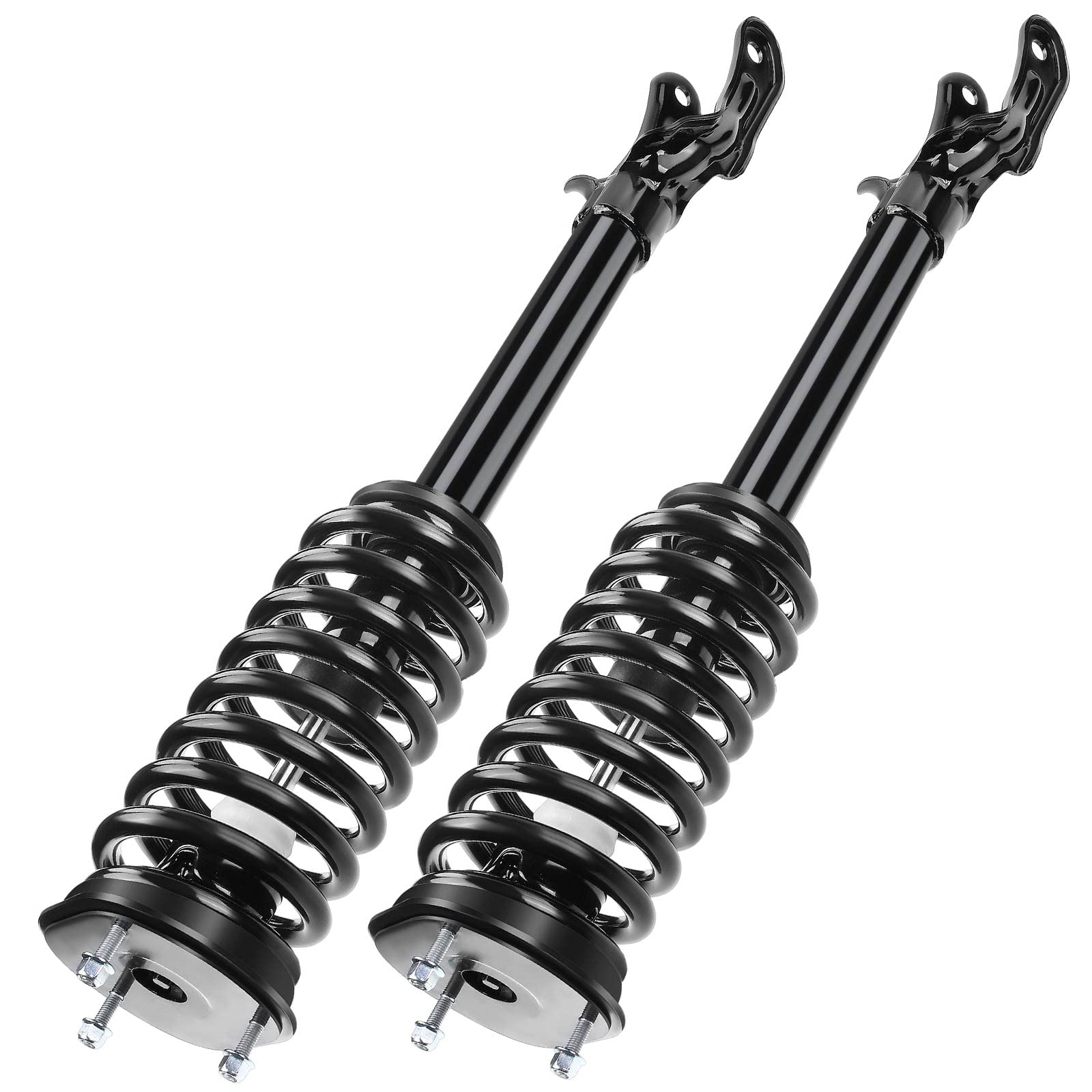 Premium Front Strut & Coil Spring Assembly Pair - Compatible with Jeep Grand Cherokee 2011-2015 (RWD) - Driver & Passenger Side Replacement - Perfect for Off-Roading, Daily Commuting & Smooth Ride Enhancement