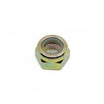 BRP Hex Flange Elastic Nut M12 - High Strength Locking Nut for Automotive, Machinery & DIY Projects - Durable Anti-Loose Fastener for Engine Parts, Equipment Repair & Construction Use