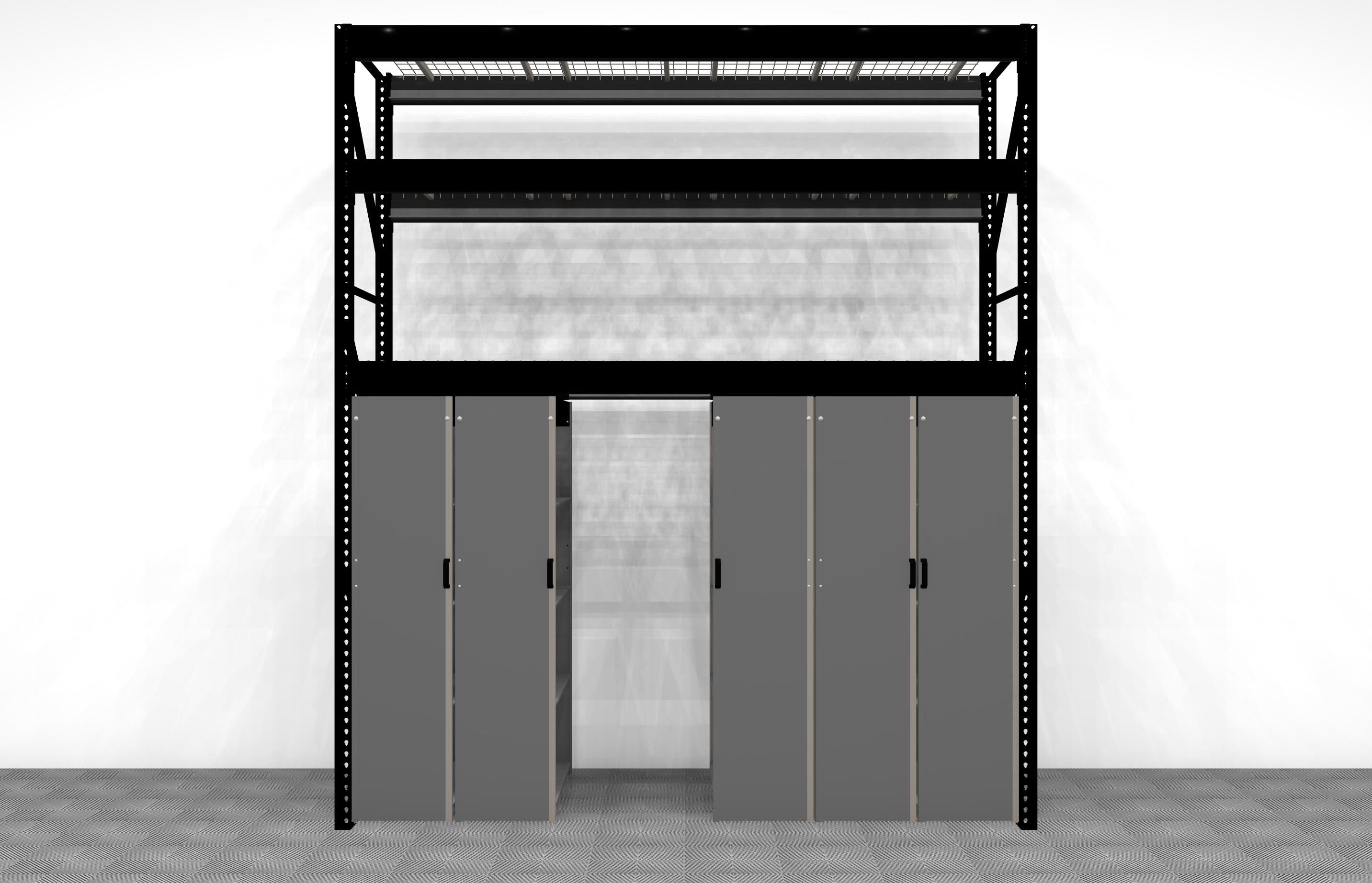 Levrack Heavy Duty Storage Shelving Units - Durable Metal Shelves for Garage, Warehouse & Home Organization