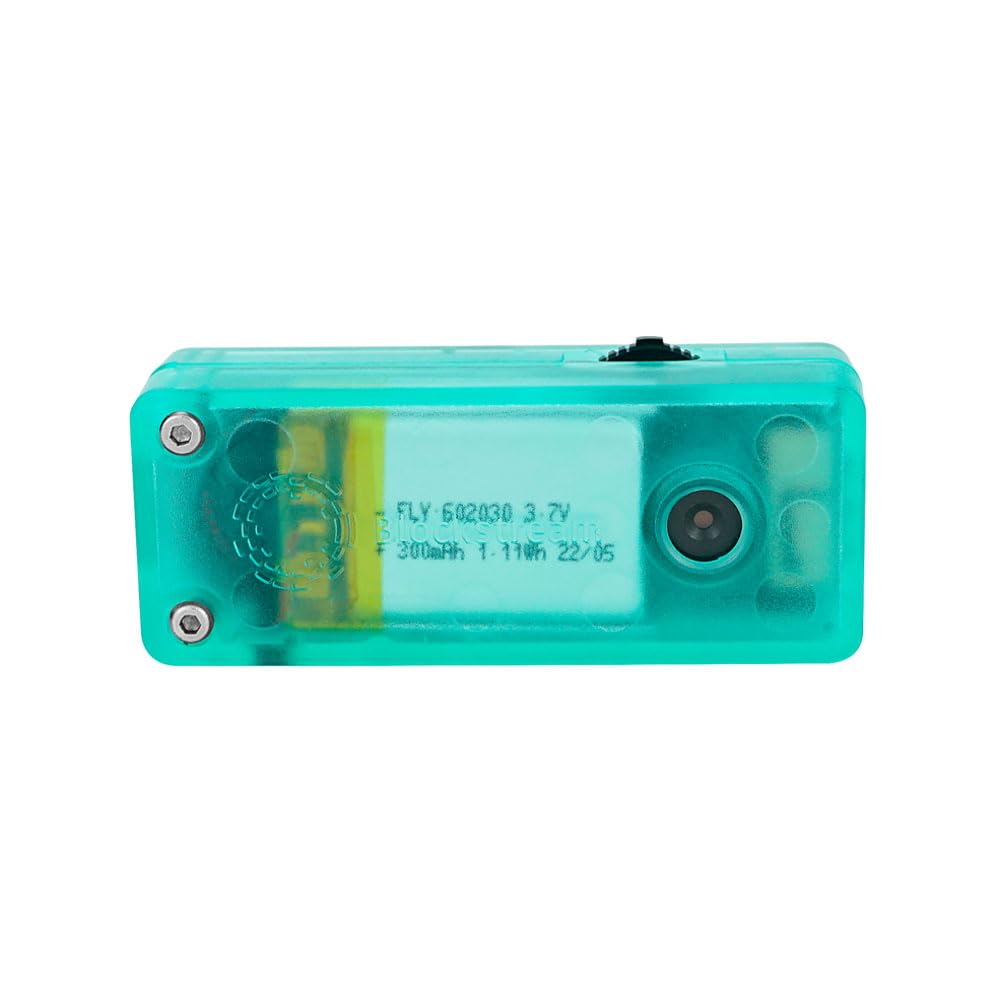 Blockstream Jade - Secure Bitcoin Hardware Wallet with Camera, Bluetooth & USB-C - 240mAh Battery for Offline Crypto Storage (Transparent Green) - Ideal for Cold Storage & Safe Bitcoin Transactions
