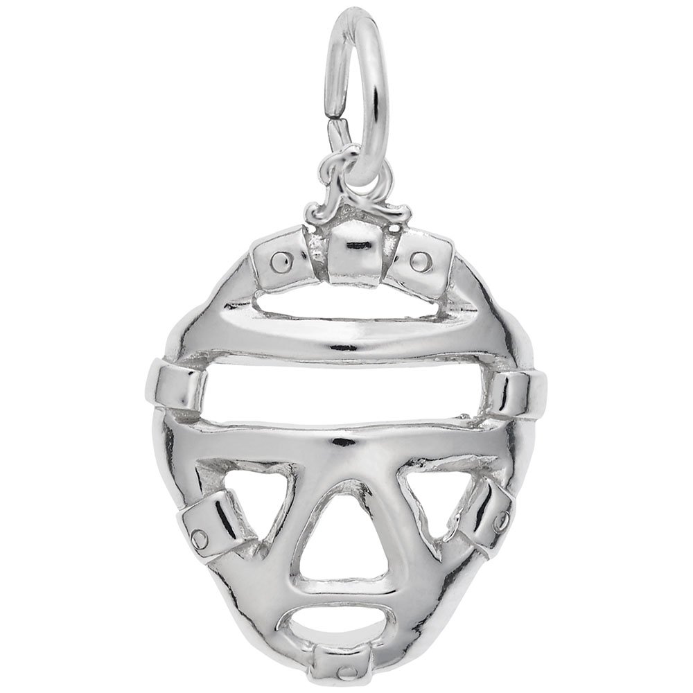 Sterling Silver Baseball Charm Pendant for Necklace & Bracelet - Rembrandt Charms | Perfect for Sports Fans, Jewelry Making & Gifts