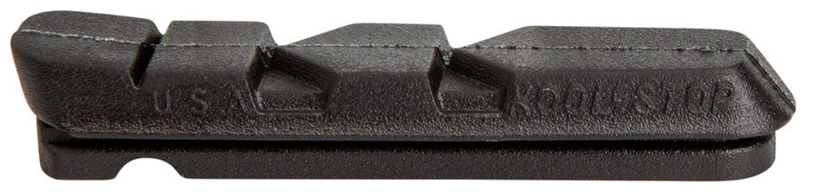 Kool Stop Brake Pads - Compatible with Shimano Dura-Ace & Ultegra Calipers - High Performance Cartridge Inserts (Black) - Perfect for Road Bikes & Cycling Safety