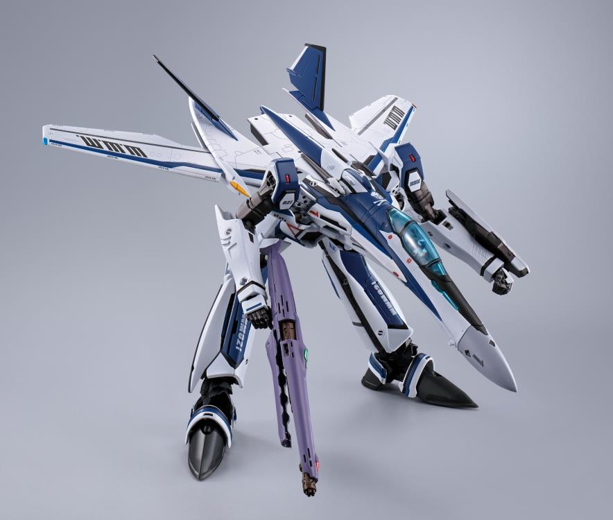 Bandai DX Chogokin Macross VF-25 Messiah Valkyrie Worldwide Anniversary Edition - Premium Collectible Anime Action Figure for Display & Gifting | Perfect for Anime Fans & Model Collectors