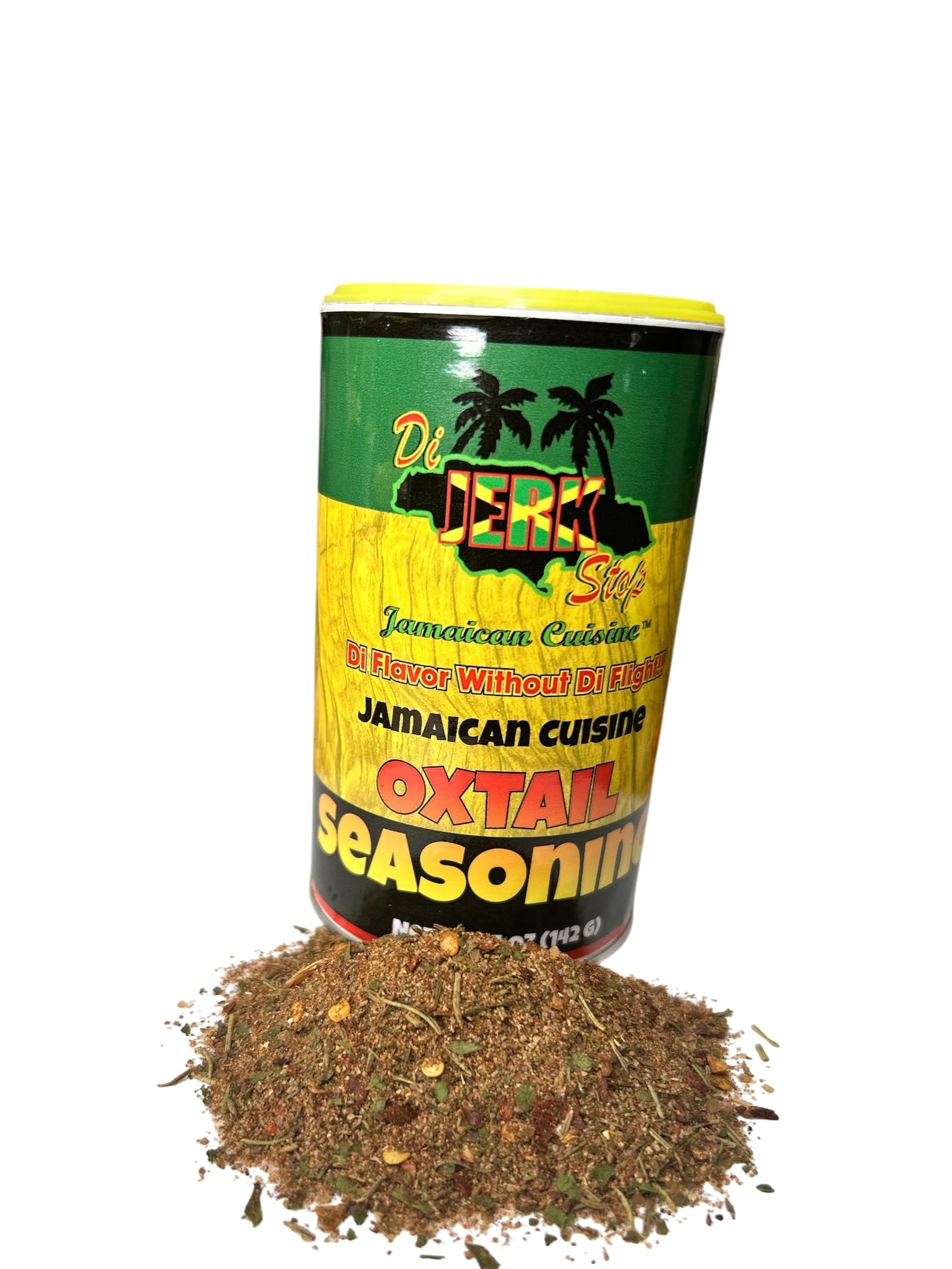 Authentic Jamaican OXTAILS SEASONING & Gravy Maker - 5oz All-Natural Spice Blend for Perfect Caramelized Meat & Rich Gravy - Ideal for Jerk Chicken, Oxtail Stew & Caribbean Dishes