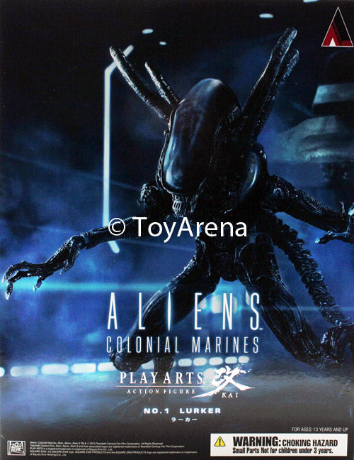 Aliens Colonial Marines No.1 Lurker Play Arts Kai Action Figure - Highly Detailed Collectible Toy for Sci-Fi Fans & Movie Enthusiasts - Perfect for Display, Photography, and Gaming Scenes