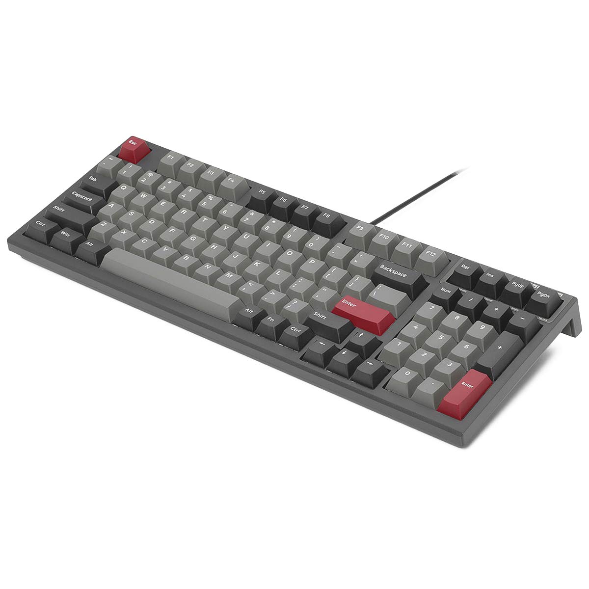 KPREPUBLIC Flesports FL980 Mechanical Gaming Keyboard - Full RGB Backlit, Hot Swappable Box Brown Switches, PBT Doubleshot Keycaps - Perfect for PC Gaming, Typing & Office Work