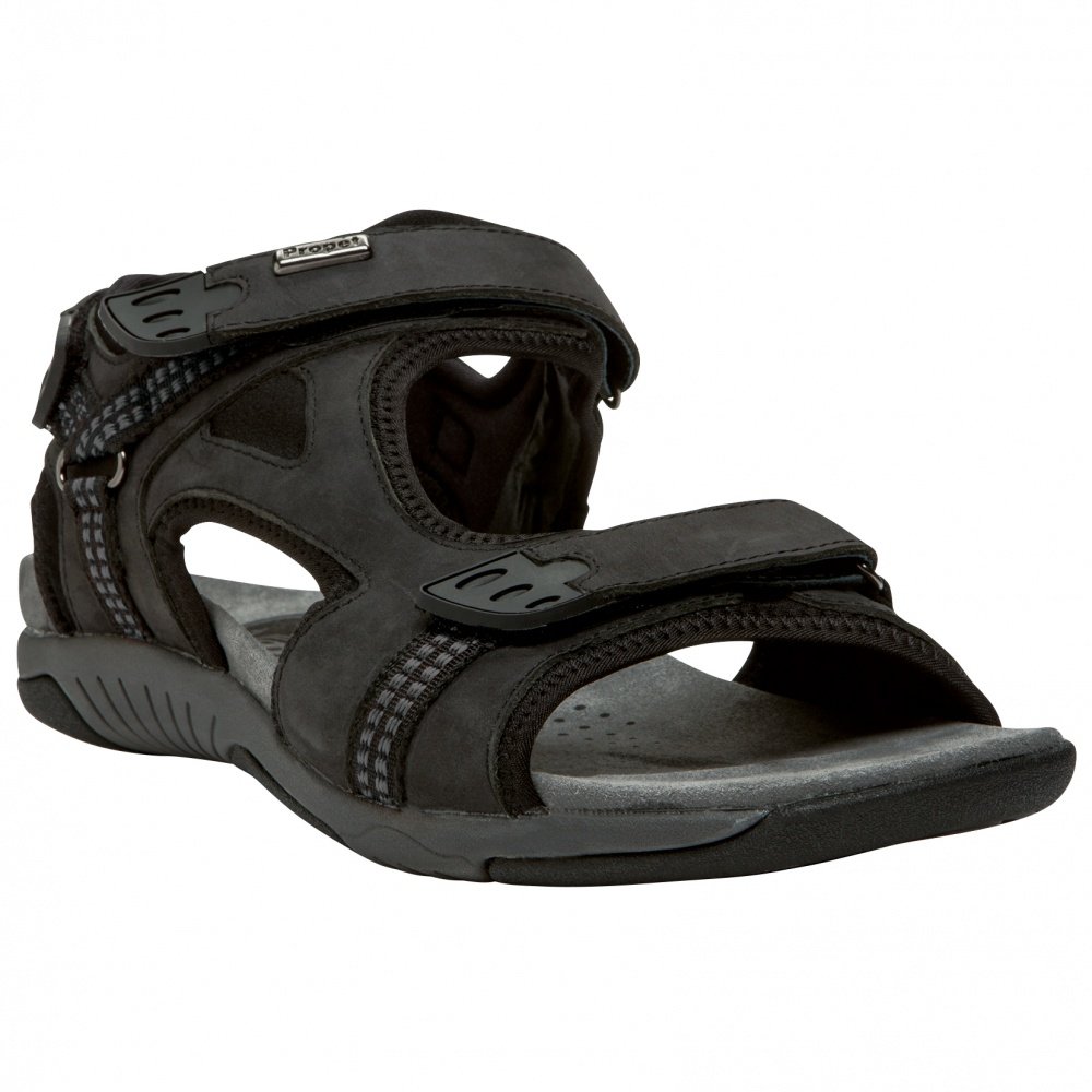 Propet Men's Anderson Comfortable Walking Sandals - Lightweight & Supportive for Outdoor, Travel & Casual Wear