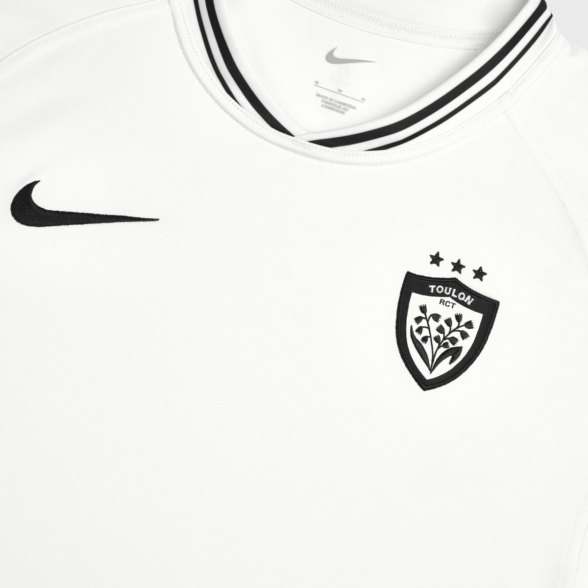 Nike RC Toulon Men's Away Stadium Rugby Shirt 2024/25 - Breathable Performance Jersey for Rugby Fans & Sports Enthusiasts - Perfect for Match Days, Training & Casual Wear