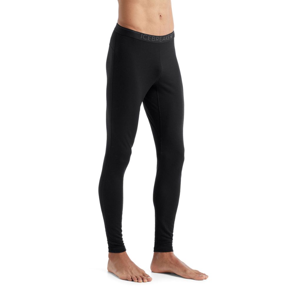 Men's Merino 200 Oasis Thermal Leggings by Icebreaker - Warm Winter Base Layer for Hiking, Skiing & Outdoor Activities