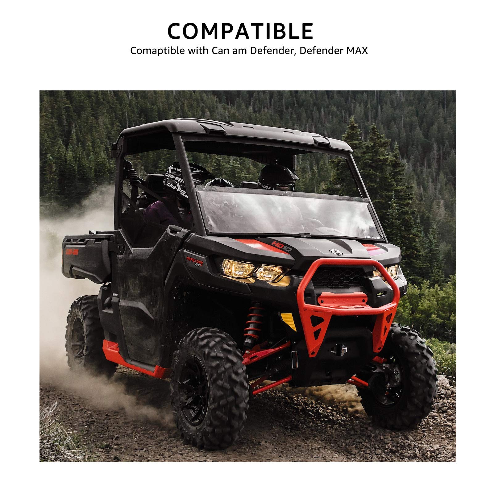 Can-Am Defender Under Seat Storage Box | Removable Underseat Storage Bin for Defender & Defender Max (2016-2022) | OEM #715003446 Replacement | Perfect for Hunting, Farming & Off-Road Adventures