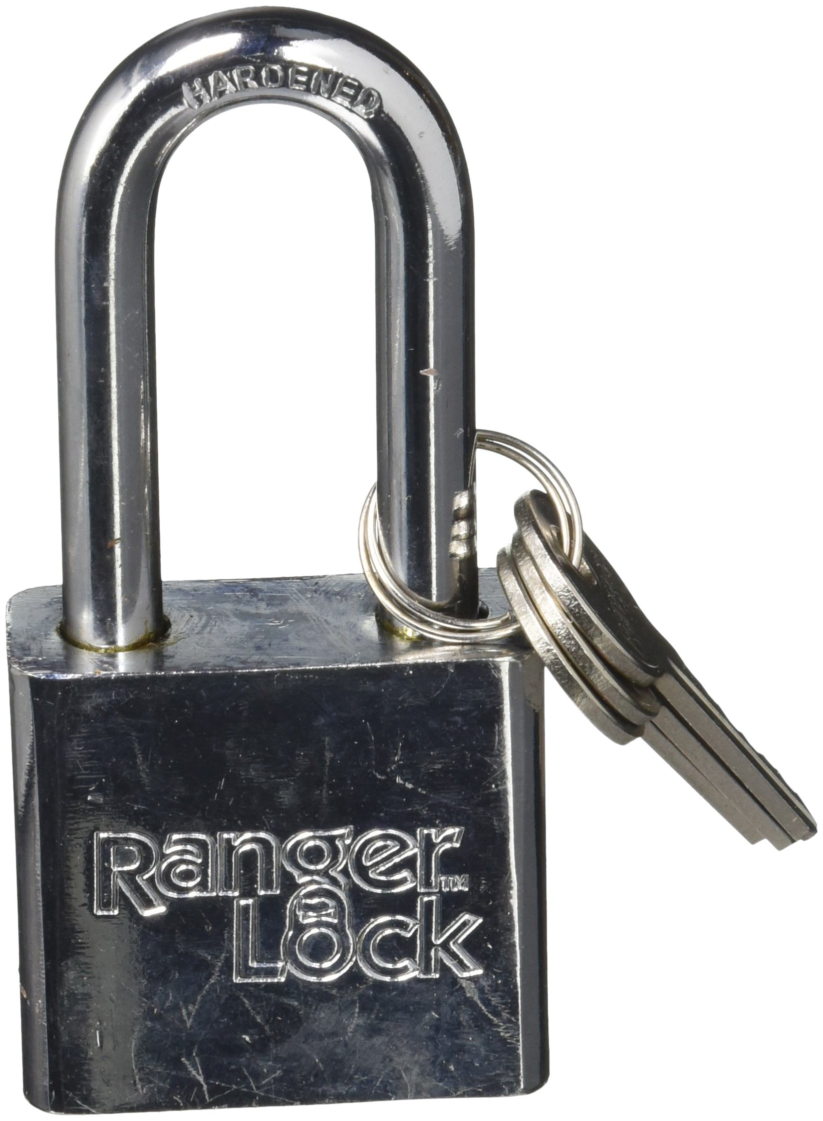 RGSE-0L Super Extended Lock Guard with 2-Inch Hardened Steel Lock - Heavy Duty Security for Sheds, Garages, Gates & Storage Units | Weatherproof & Anti-Theft Protection