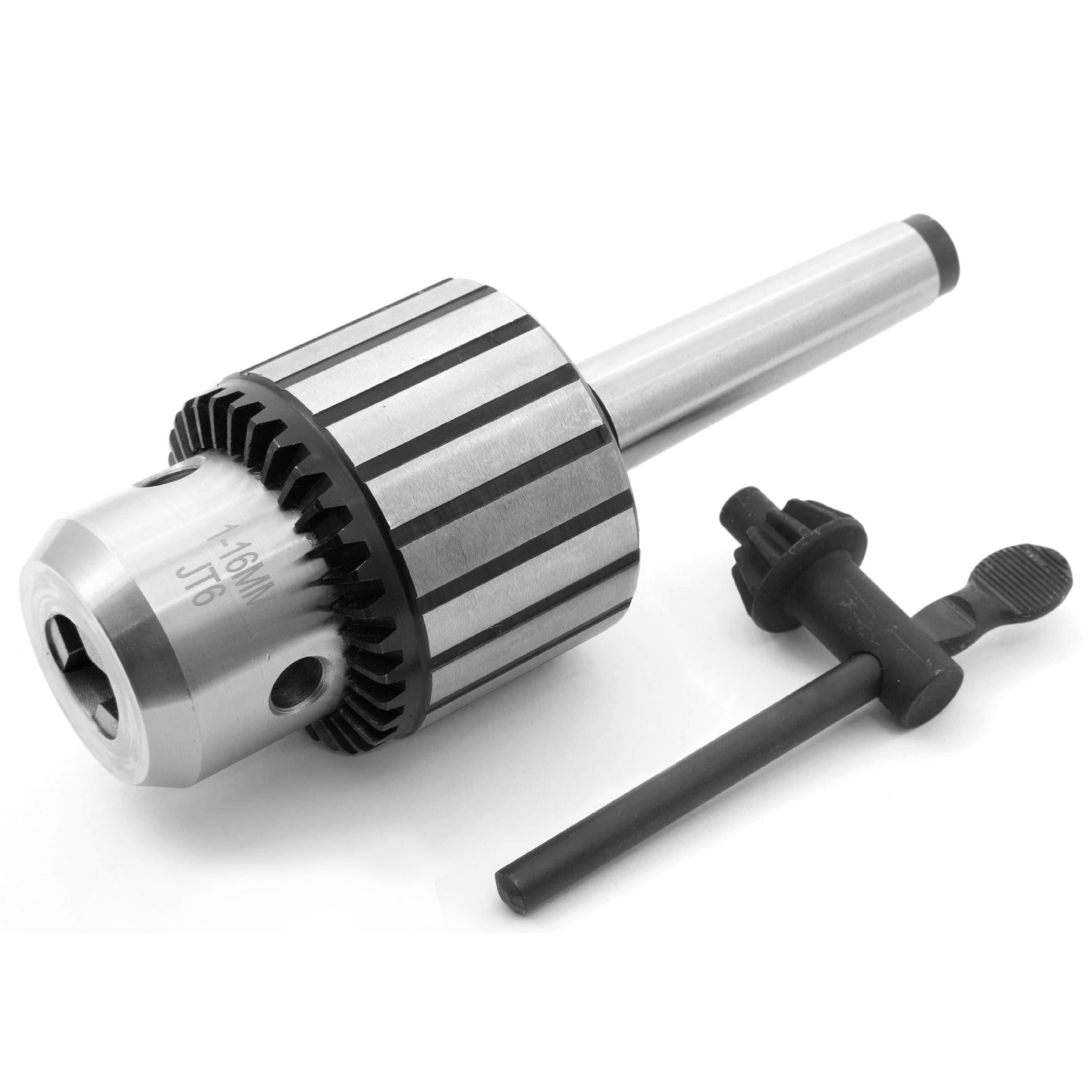 WEN LA164K 5/8 Inch Keyed Drill Chuck with MT2 Arbor Taper - Heavy Duty Drill Accessory for Woodworking, Metalworking & DIY Projects