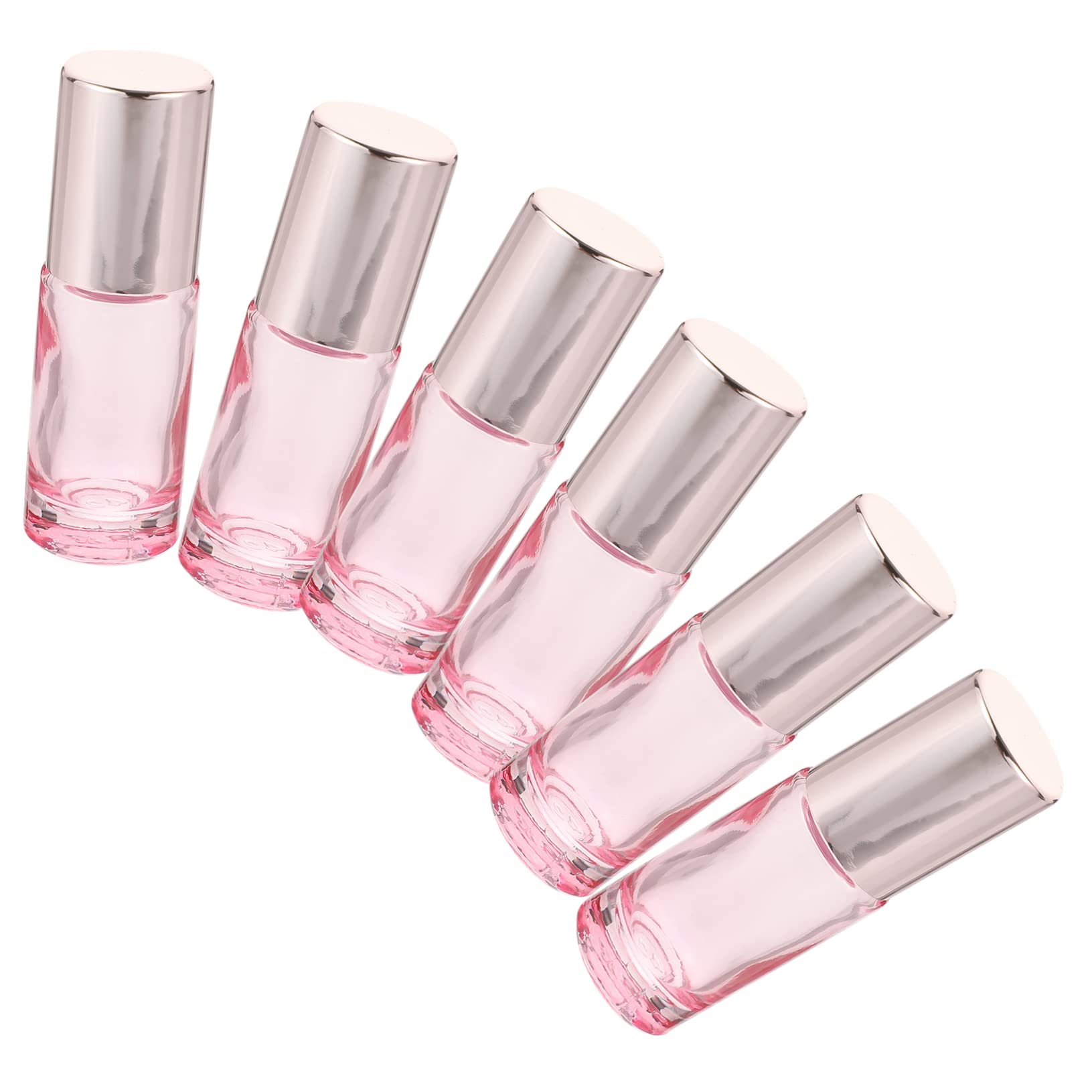 **Minkissy 6-Piece Mini Glass Roller Bottles Set - Essential Oil Roller Bottles for Perfume, Aromatherapy & DIY Blends - Perfect for Travel, Gifts & Sample Dispensing**
