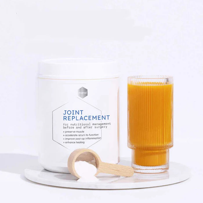 Mend Medical Food for Joint Replacement Support - Natural Joint Pain Relief & Recovery Supplement for Post-Surgery Healing - Ideal for Knee, Hip & Shoulder Replacement Patients