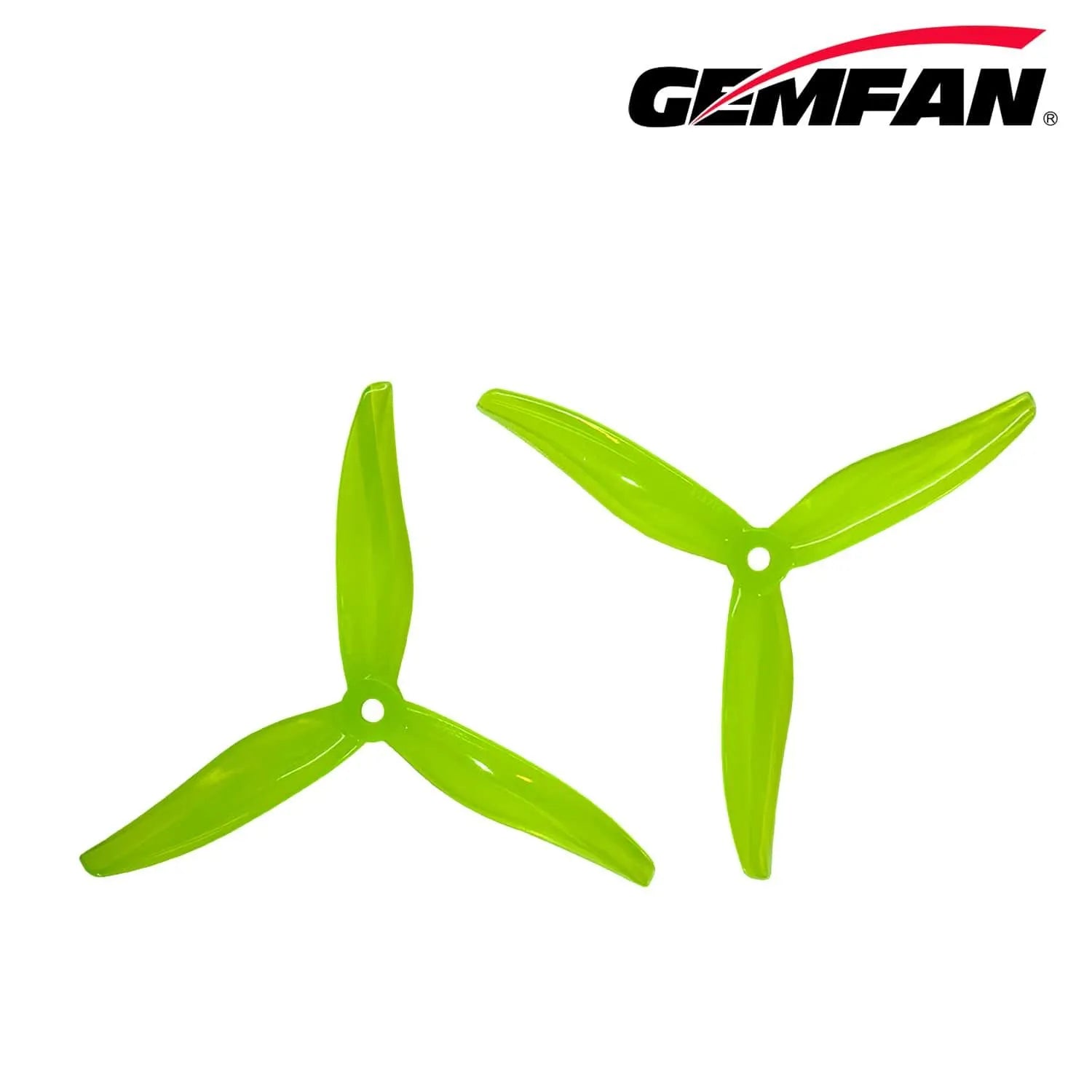 GEMFAN Hurricane Max 51377 5-Inch 3-Blade Propeller for FPV Racing Drones - 8 Pack - High Performance Carbon Fiber Props for Freestyle & Long Range Flying