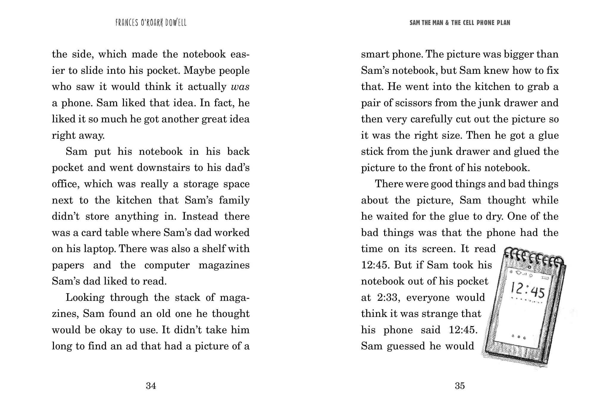 Sam the Man & the Cell Phone Plan (Book 5) - Children's Chapter Book About Technology & Friendship - Perfect for Young Readers & Classroom Storytime