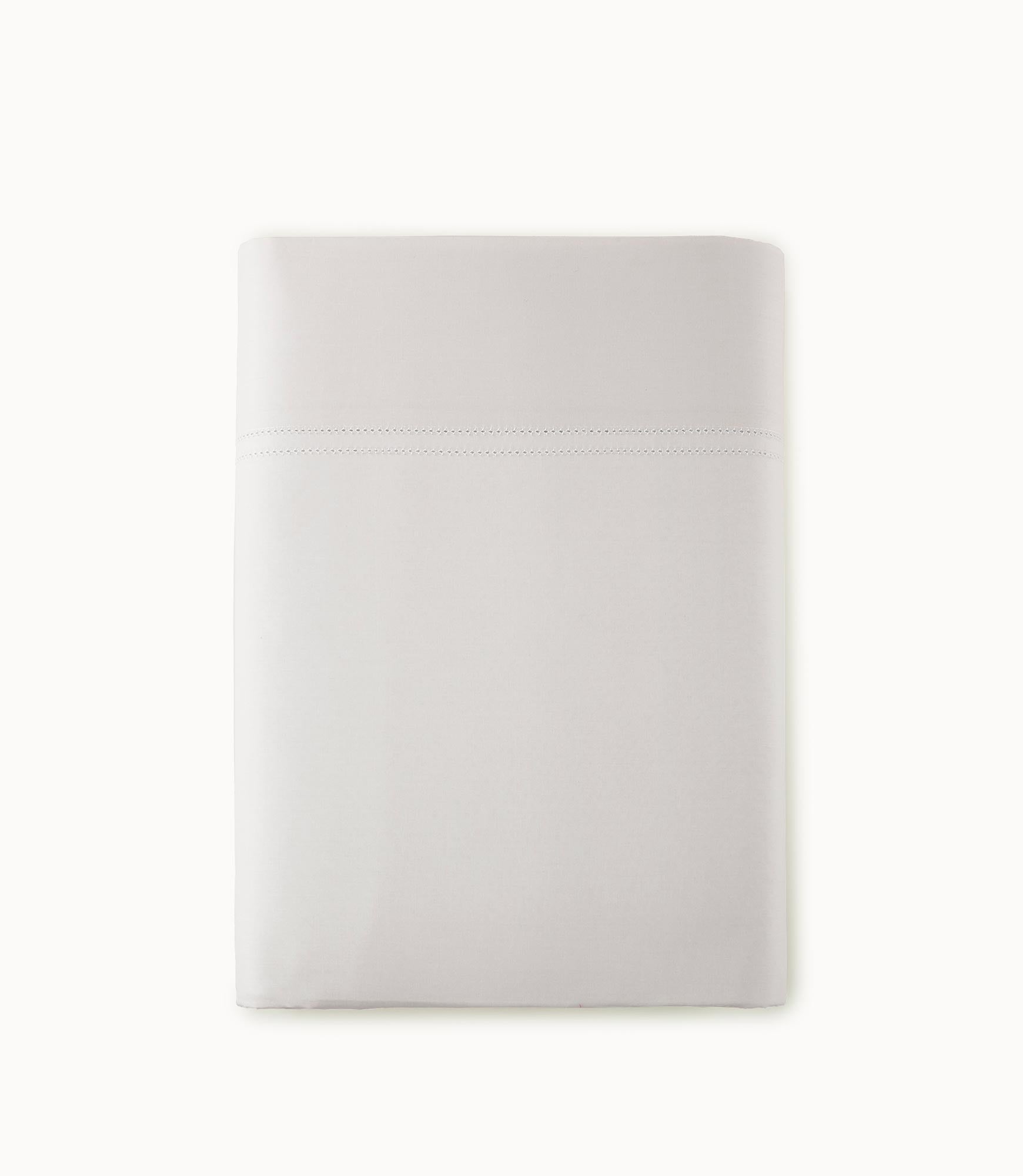 Premium 100% Cotton Lyric Percale Flat Sheet - Soft & Breathable Bed Sheet for All Seasons - Perfect for Home, Hotel, and Guest Room Use